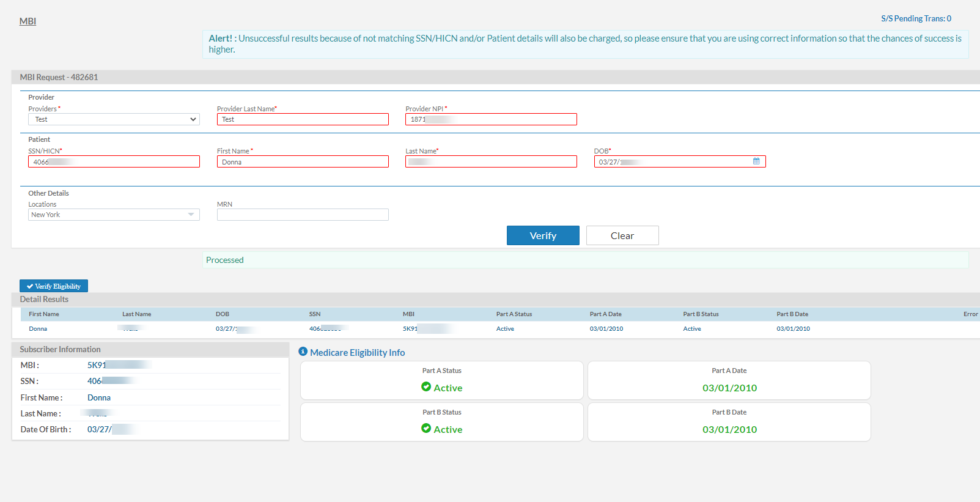 The Best Medicare MBI Lookup Solution | Medicare Eligibility